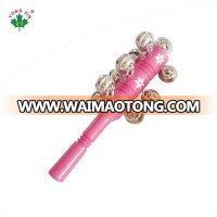 2019 Hot Selling Pink Hand BELL WITH 13 BELLS FOR Musical Instruments