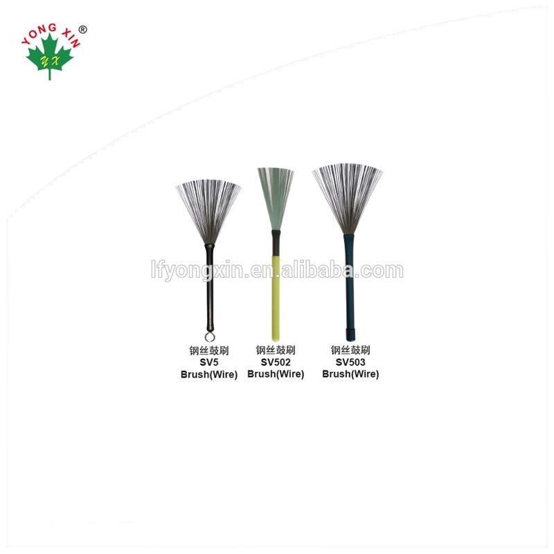 durable retractable wire Drum sticks Brushes Drum brush